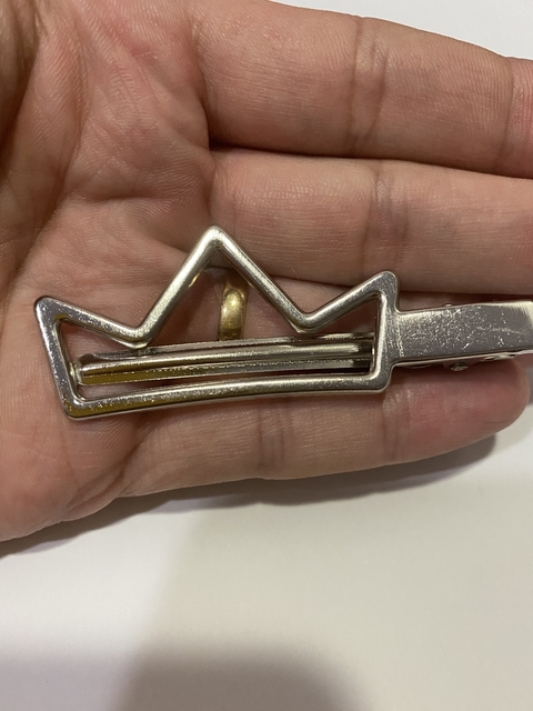 PRESILHA METAL COROA ( 10 UNIDADES)
