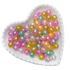 BOLA PLASTICA BOLHA DE SABÃO COLORIDA 12 MM ( 25 GRAMAS )