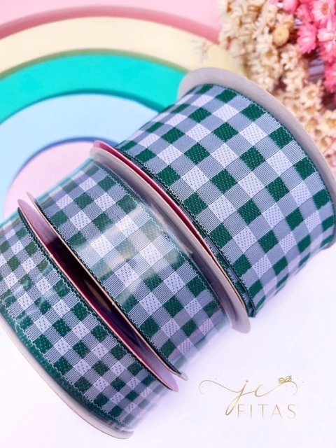 FITA XADREZ PROGRESSO VERDE ( 10 METROS)