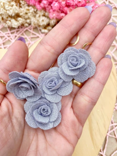 Florzinha de Tecido 3 cm ( 2 UNIDADES) - loja online