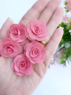 Florzinha de Tecido 3 cm ( 2 UNIDADES) - comprar online