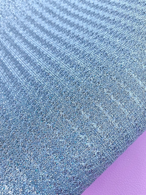 LONITA GLITTER LAME PRATA 25 X 40 CM - comprar online