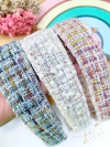 TIARA TWEED PARA CUSTOMIZAÇÃO 45 CM-( 1 UNIDADE)