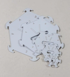 Gabarito laço Boutique e boutique geometrico na internet