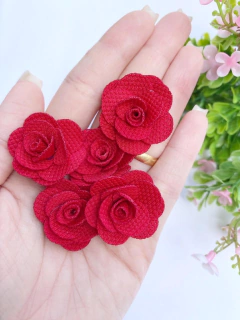 Florzinha de Tecido 3 cm ( 2 UNIDADES) na internet