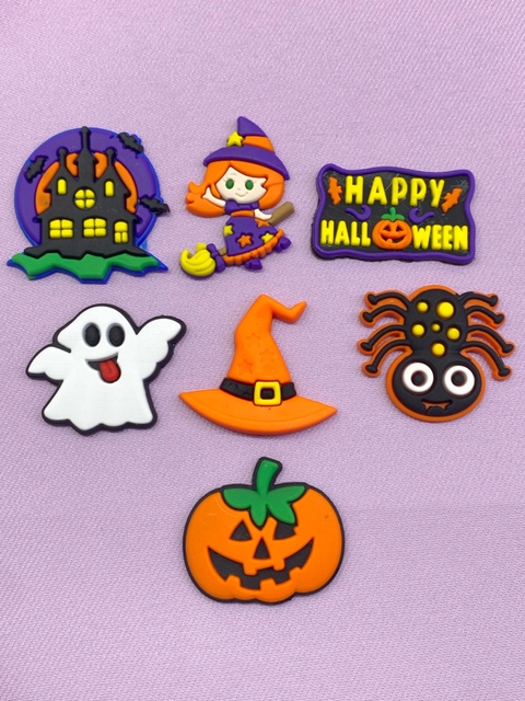 APLIQUE EMBORRACHADO HALLOWEEN ( 1 UNIDADE )