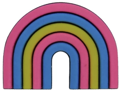 APLIQUE EMBORRACHADO ARCO- ÍRIS 3,6 X 2,6 CM (2 UNIDADES) - comprar online