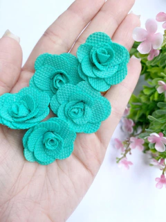 Florzinha de Tecido 3 cm ( 2 UNIDADES) - comprar online