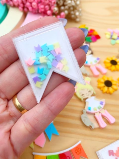 APLIQUE ACRÍLICO JUNINO ( 1 UNIDADE ) - loja online