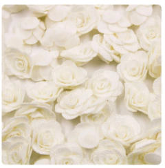 Florzinha de Tecido 3 cm ( 2 UNIDADES) - comprar online