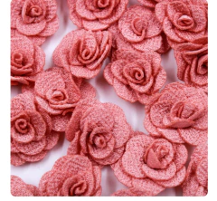 Florzinha de Tecido 3 cm ( 2 UNIDADES) - loja online