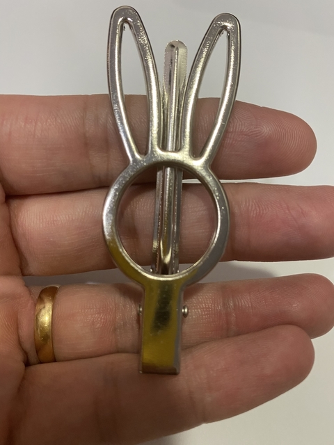PRESILHA METAL COELHO ( 10 UNIDADES) - comprar online