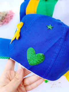 BONÉ LISO PARA CUSTOMIZAÇÃO DE 7 ANOS ATÉ ADULTO ( 1 UNIDADE)