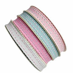 FITA ROSA COM PESPONTO IMPORTADA ( 1 METRO ) - comprar online