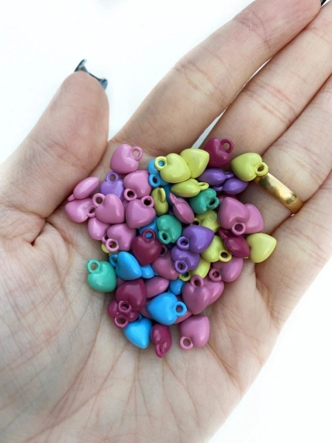 PINGENTE CORAÇÃO 8 X 10 MM (25 GRAMAS)