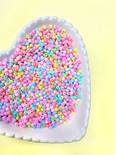 BOLA PLASTICA LEITOSA 04 MM (15 GRAMAS)