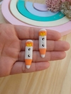 laAPLIQUE ESCOLAR LÁPIS LAÇO (1 UNIDADES)