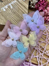 APLIQUE BORBOLETA COM STRASS 3,5 ( 1 UNIDADES)