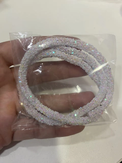 TUBO DE STRASS VARIADO ( MEDIDA 50 CENTIMETROS )