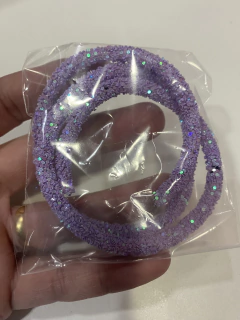 TUBO DE STRASS VARIADO ( MEDIDA 50 CENTIMETROS )