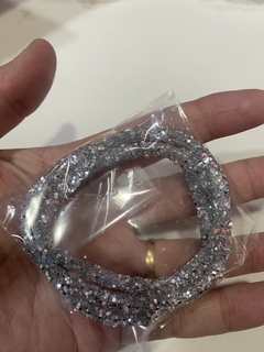 TUBO DE STRASS VARIADO ( MEDIDA 50 CENTIMETROS ) na internet