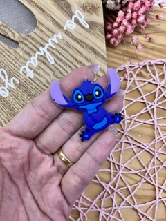 APLIQUE EMBORRACHADO STITCH 4 CM ( 1 UNIDADE) na internet