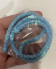 TUBO DE STRASS VARIADO ( MEDIDA 50 CENTIMETROS ) - JC FITAS