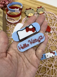 APLIQUE ACRÍLICO COLEÇÃO HELLO KITTY VERMELHA ( 1 UNIDADE ) - loja online