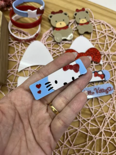 Imagem do APLIQUE ACRÍLICO COLEÇÃO HELLO KITTY VERMELHA ( 1 UNIDADE )