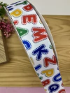 FITA ESCOLAR YAMA LETRAS COLORIDAS 38 MM ( 2 METRO) - comprar online