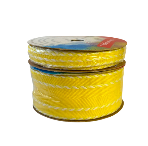 FITA CORDA SINIMBU AMARELA REF-1975-06 (ROLO COM 10 METROS) - comprar online