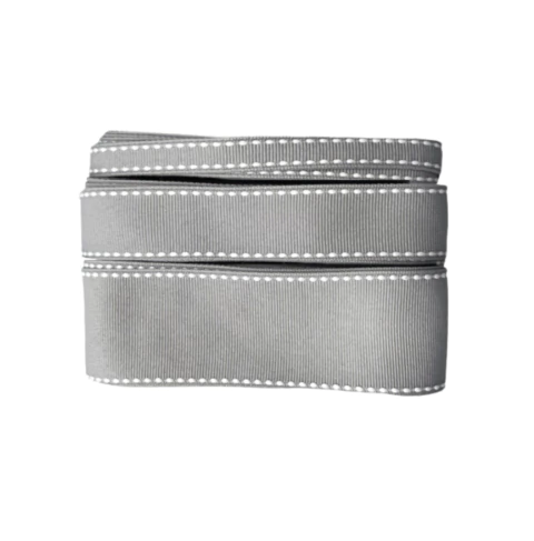 FITA PESPONTADA MILI CINZA COR 009 ( 2 METROS) - comprar online