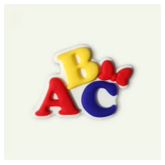 APLIQUE EMBORRACHADO ABC COM LAÇO ( 1 UNIDADES) na internet