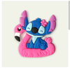 APLIQUE EMBORRACHADO STITCH C/ FLAMINGO (1 UNIDADES) - comprar online
