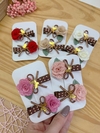 BOX PEGUE MONTE PARZINHO FLOR BOHO CHIC (5 PARZINHOS) - comprar online