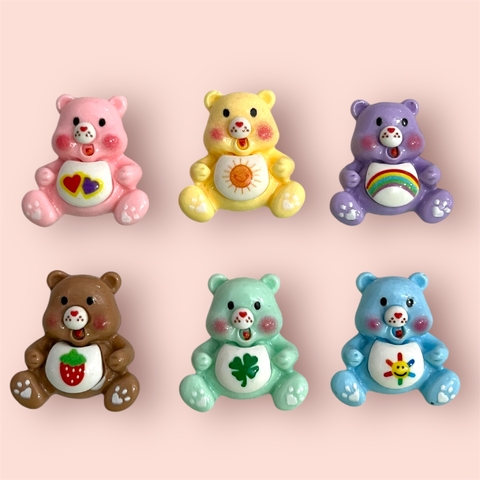 APLIQUE RESINA URSINHOS CARINHOSOS ( 4 UNIDADES) - comprar online
