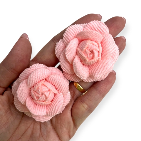 FLOR TECIDO COTELE 4,5 CM ( 1 UNIDADE) - comprar online