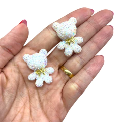 APLIQUE URSINHO FLOCADO ( 2 UNIDADES ) - comprar online