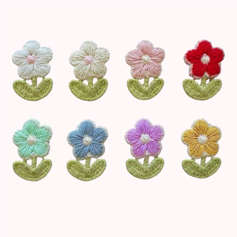 MINI FLORZINHA CROCHÊ 2,5 CM ( 2 UNIDADES ) - comprar online
