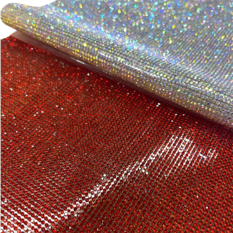 MICROMANTA DE STRASS MEDIDA 12 X 40 CM ( 1 UNIDADE ) - comprar online