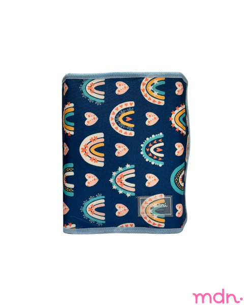 Cartuchera desplegable rígida 8 elásticos ARCOIRIS - comprar online