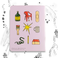 cuaderno/fanzine Mediano *montanarrosa - comprar online