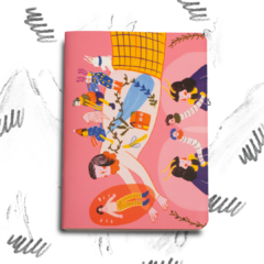 cuaderno/fanzine mediano *rosaem -
