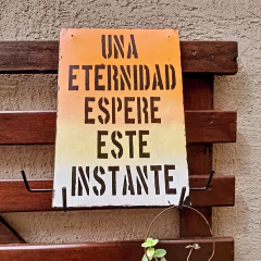 CARTEL chapa galvanizada - comprar online