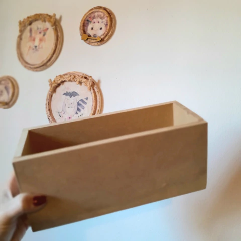 Cajon de Fibro 25x10x11 cm - comprar online