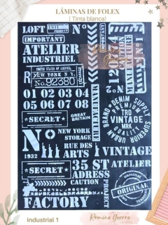 Lamina Folex Industrial 1 - Romina Guerra