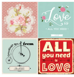 Laminas Decoupage EQ - VARIOS MODELOS en internet