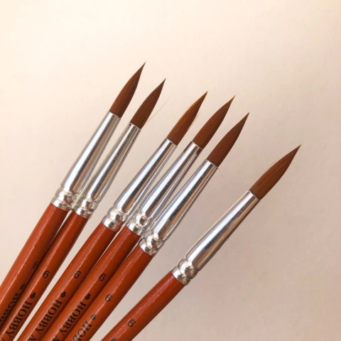 Pincel Hobby Redondo N12 Serie 7009