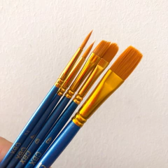 Set pinceles artísticos CBX X 5 unidades - comprar online