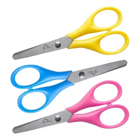 Tijera Ezco Escolar Kids 12 Cm Punta Redonda - comprar online